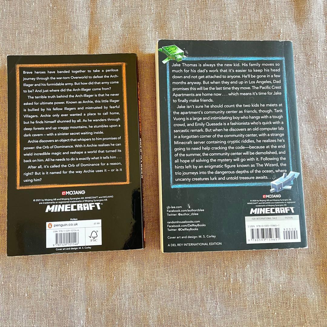 セール【英語版】Minecraft マインクラフト 洋書 ペーパーブック 10冊