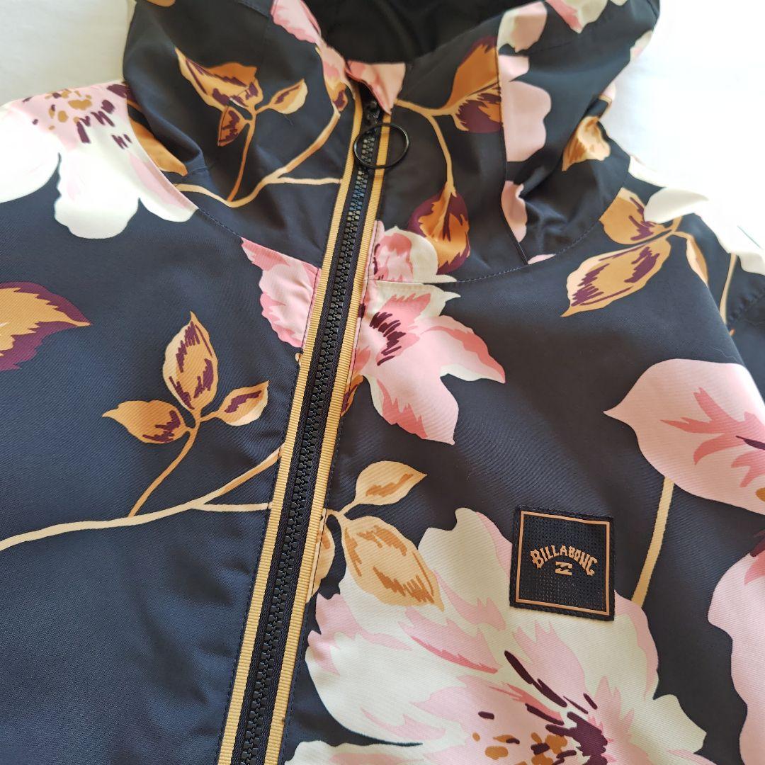 美品 ビラボン スーラジャケット スノボ スキー 花柄 L 定価2.75万