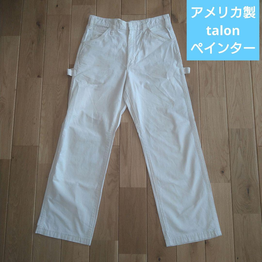 80s90s Dickies ペインターパンツ オフホワイト アメリカ製