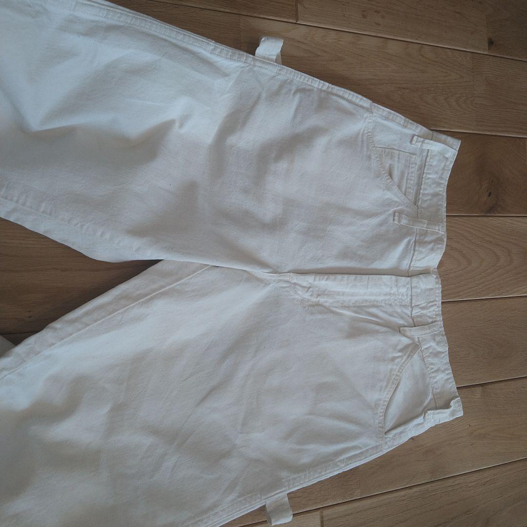 80s90s Dickies ペインターパンツ オフホワイト アメリカ製