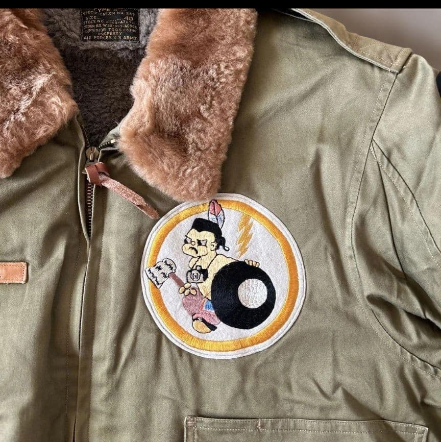 c*n様 ☆バズリクソンズ B10 (赤リブ)フライトジャケット 状態○