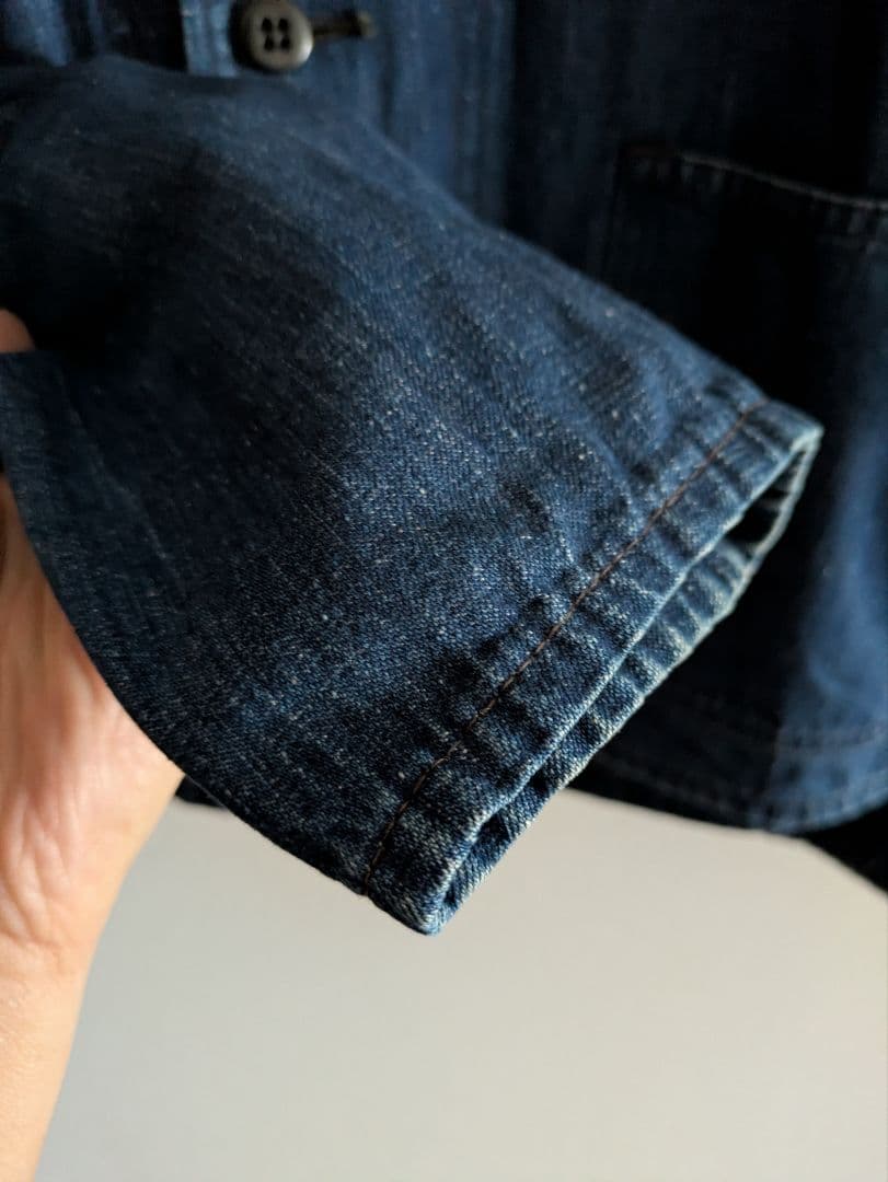 ぷ*ぷ様 50's US.NAVY ショールカラー カバーオール ヘチマ襟 ミリ