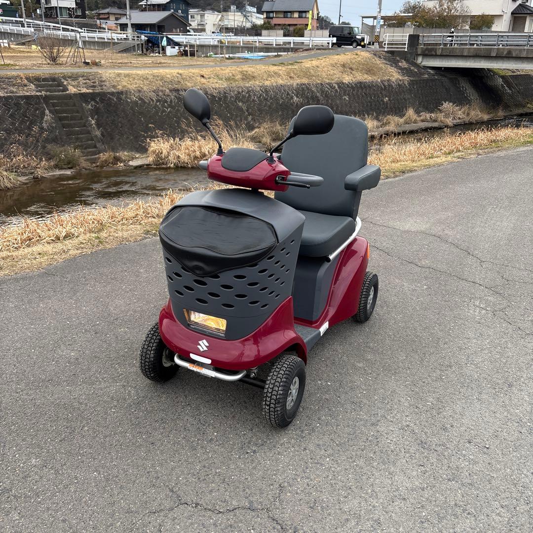 スズキ 電動カート 赤 ET4D