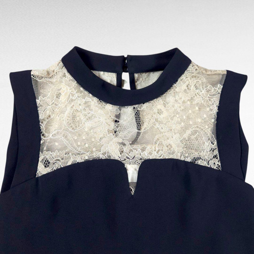 ワンピース Mame Kurogouchi Sleeveless Black Dress