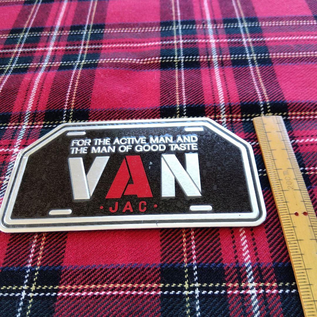 VAN JAC アルミステッカー 5種セット