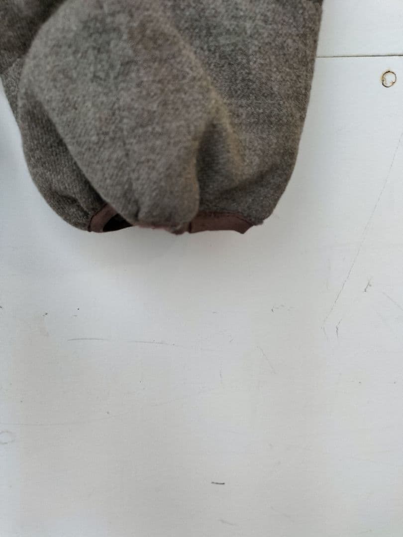 NANGA × ele × 乱痴気　ナンガ　ウールダウン　　グレー　M