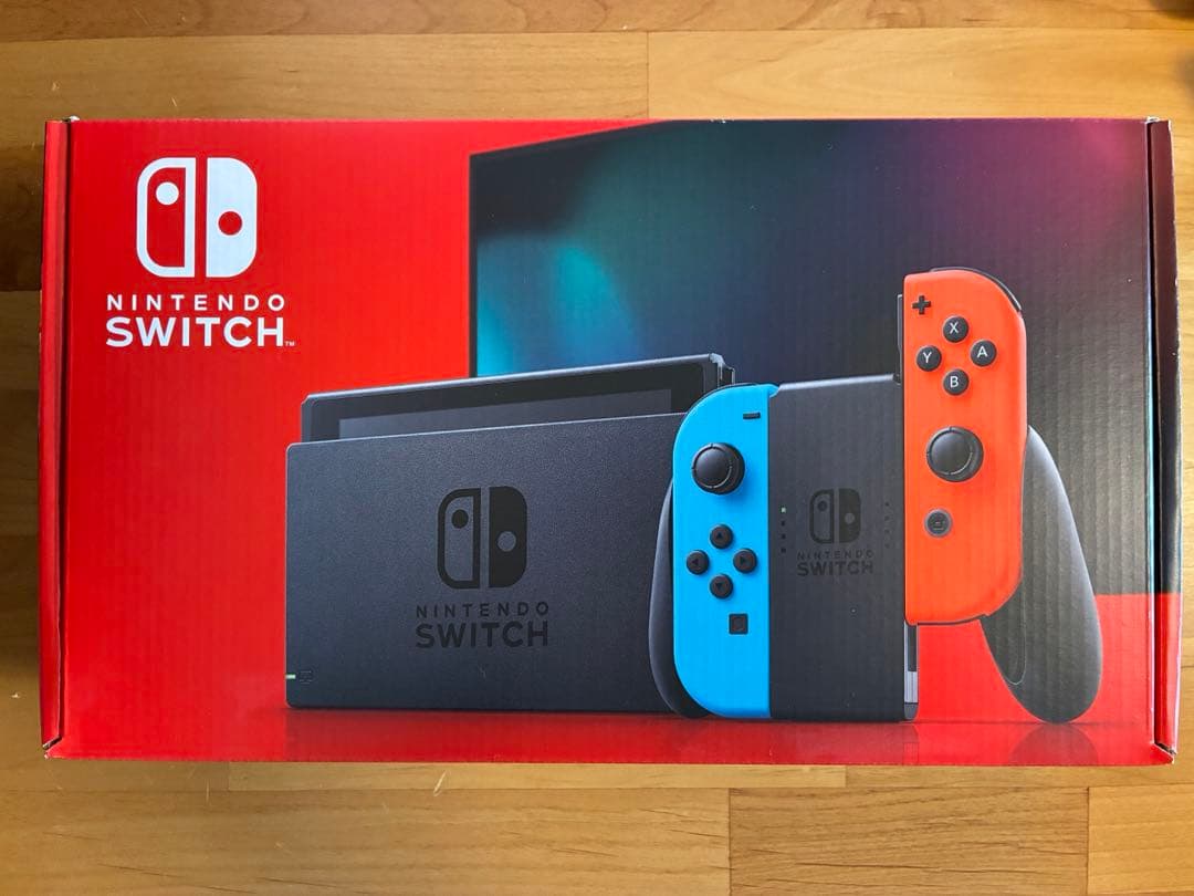 Nintendo Switch本体、コントローラ、ゲームソフト1本付き