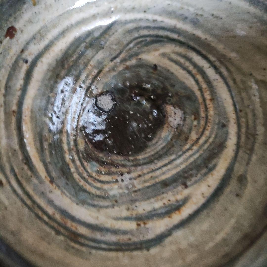 古松淳志　刷毛目ぐい呑　李朝　吉田明