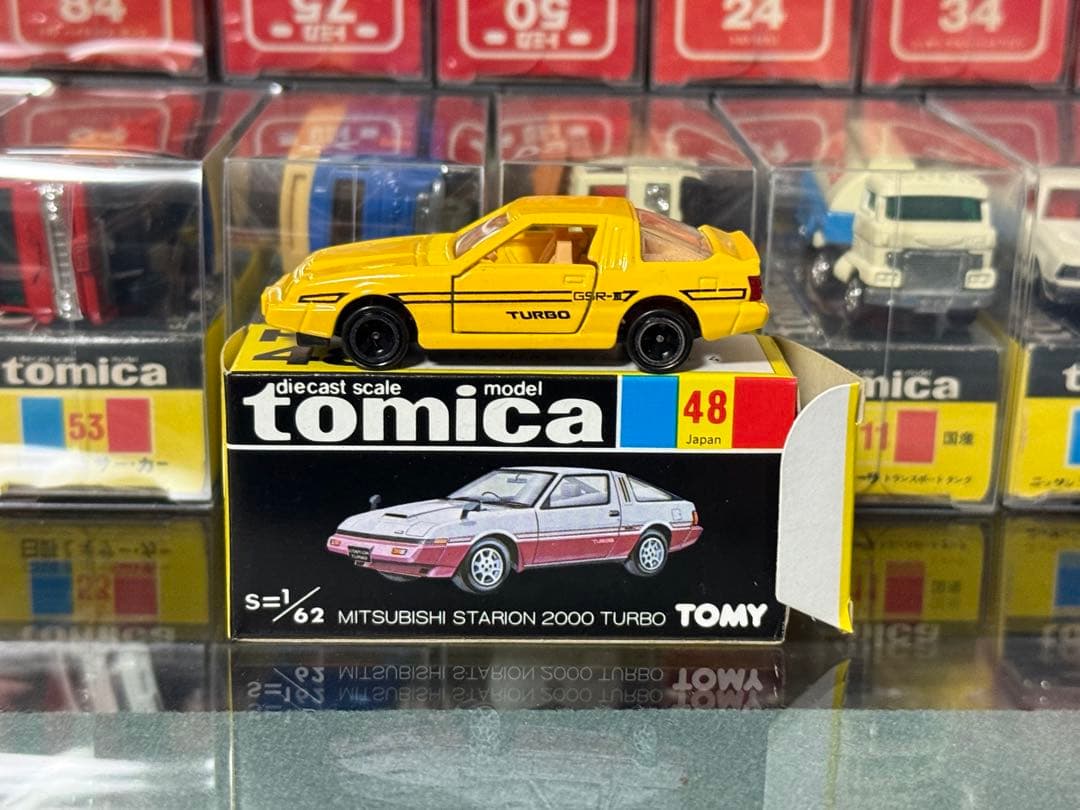 トミカ 三菱 スタリオン 2000ターボ 日本製 黒箱