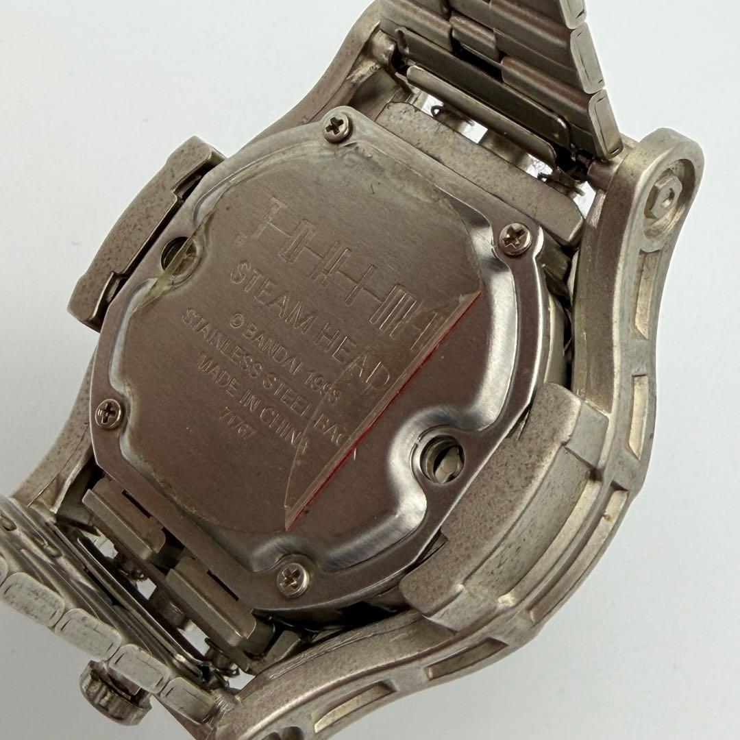 BANDAI バンダイ TOKIMA トキマ シルバー デジタル腕時計