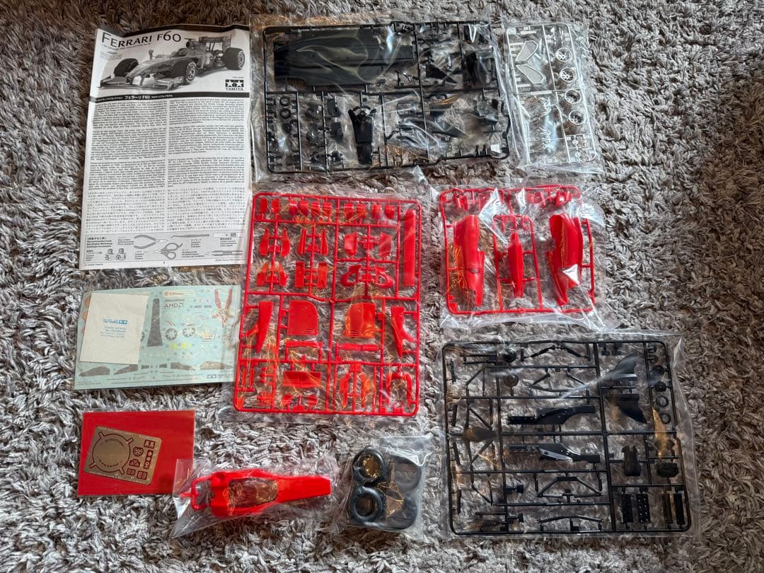 【O-2032】タミヤ フェラーリ F60 プラモデル 未組立