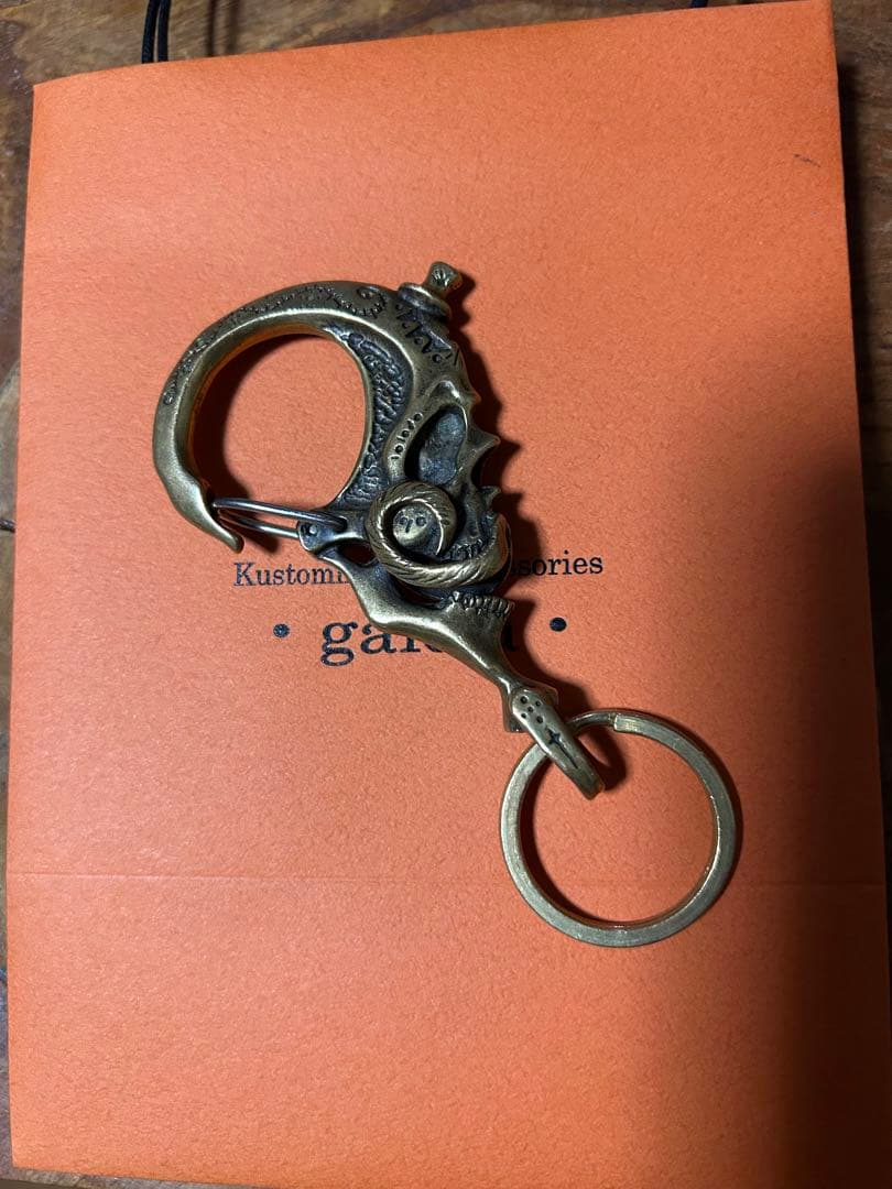 galcia ガルシア　髭スカル　キーフック