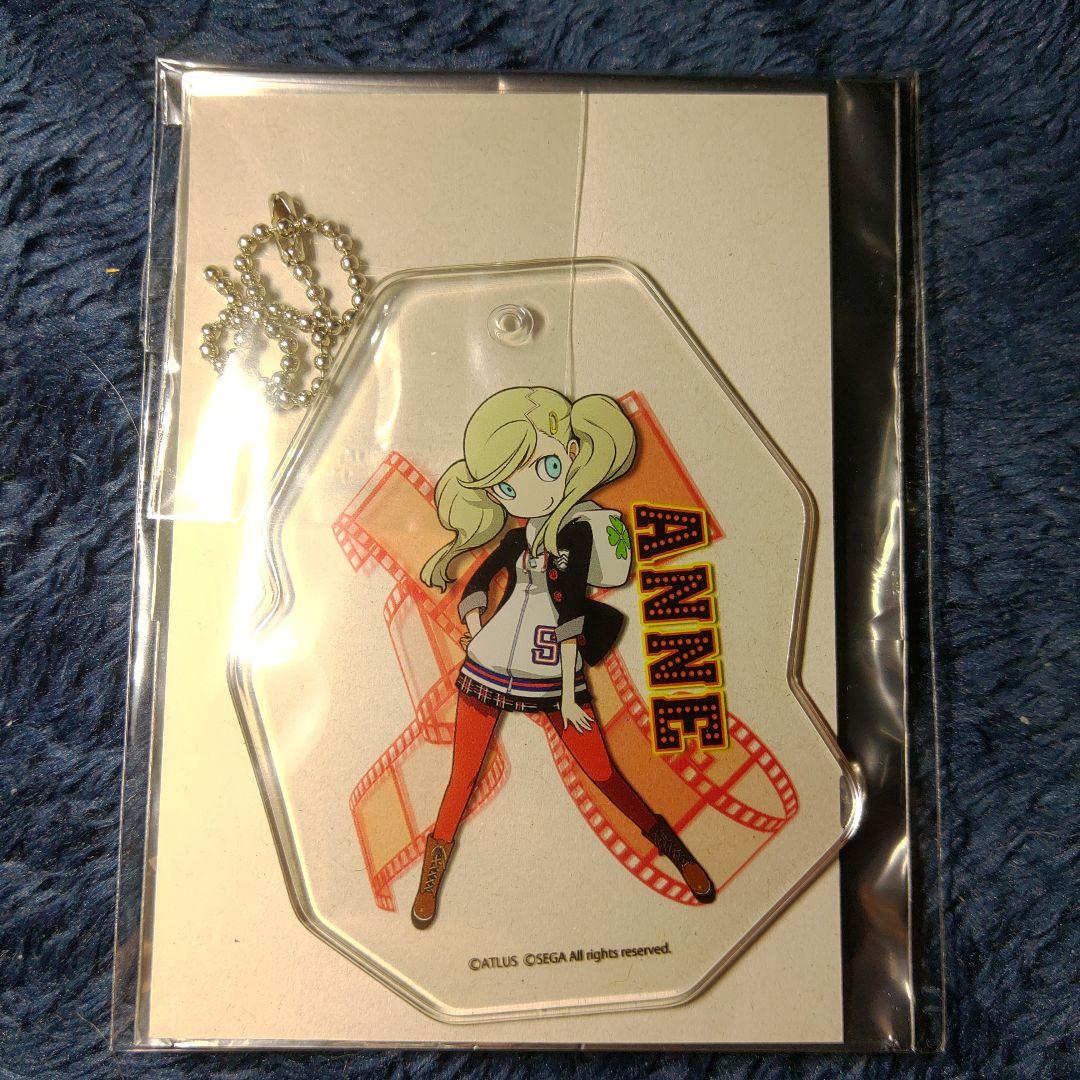 レア　クリアタグ　ペルソナQ2 P5 高巻 杏 セガ コラボカフェ