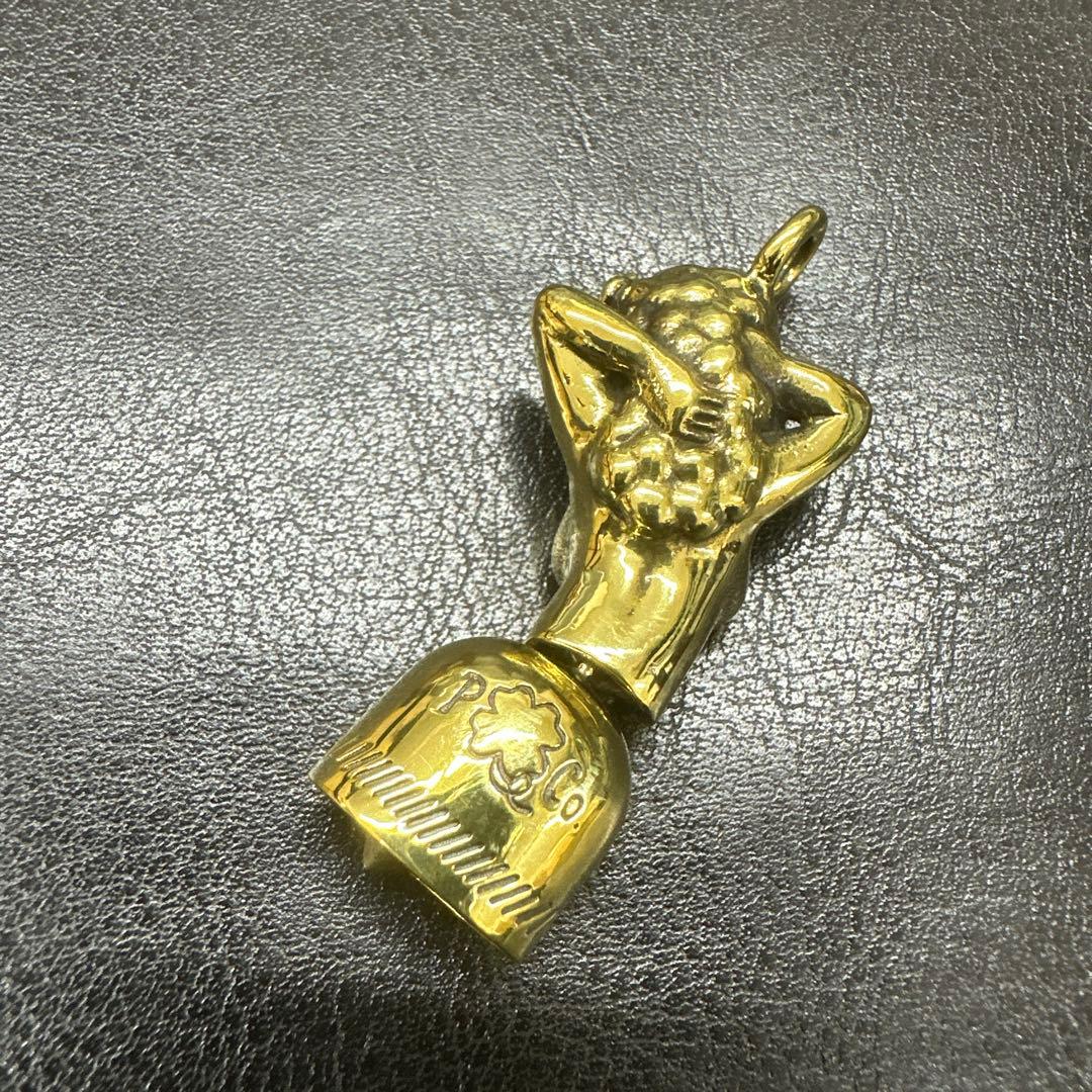 ピーナッツカンパニー　キーホルダー　真鍮製