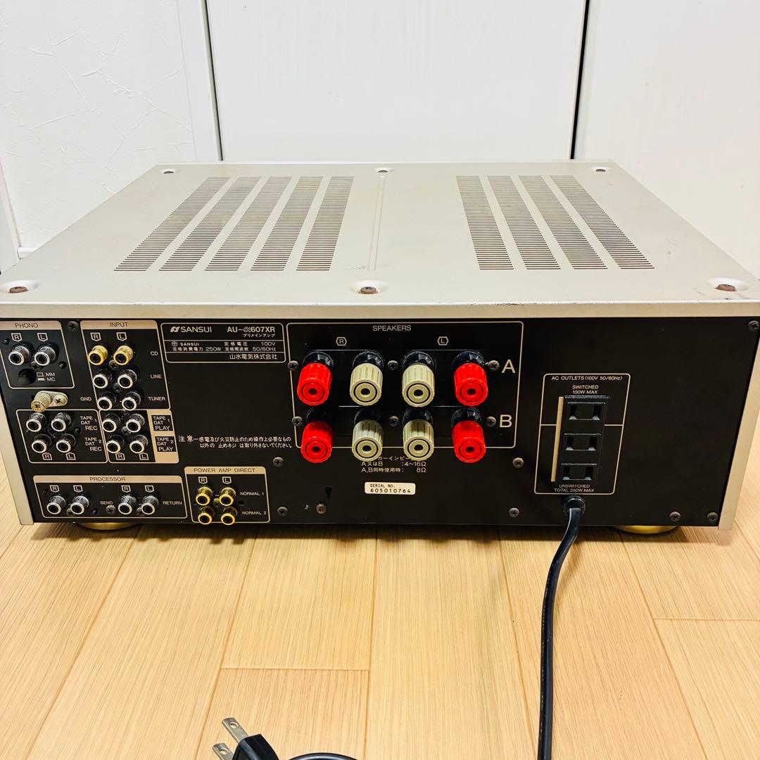 【動作音出し確認済み】SANSUI AU-α607XR プリメインアンプ