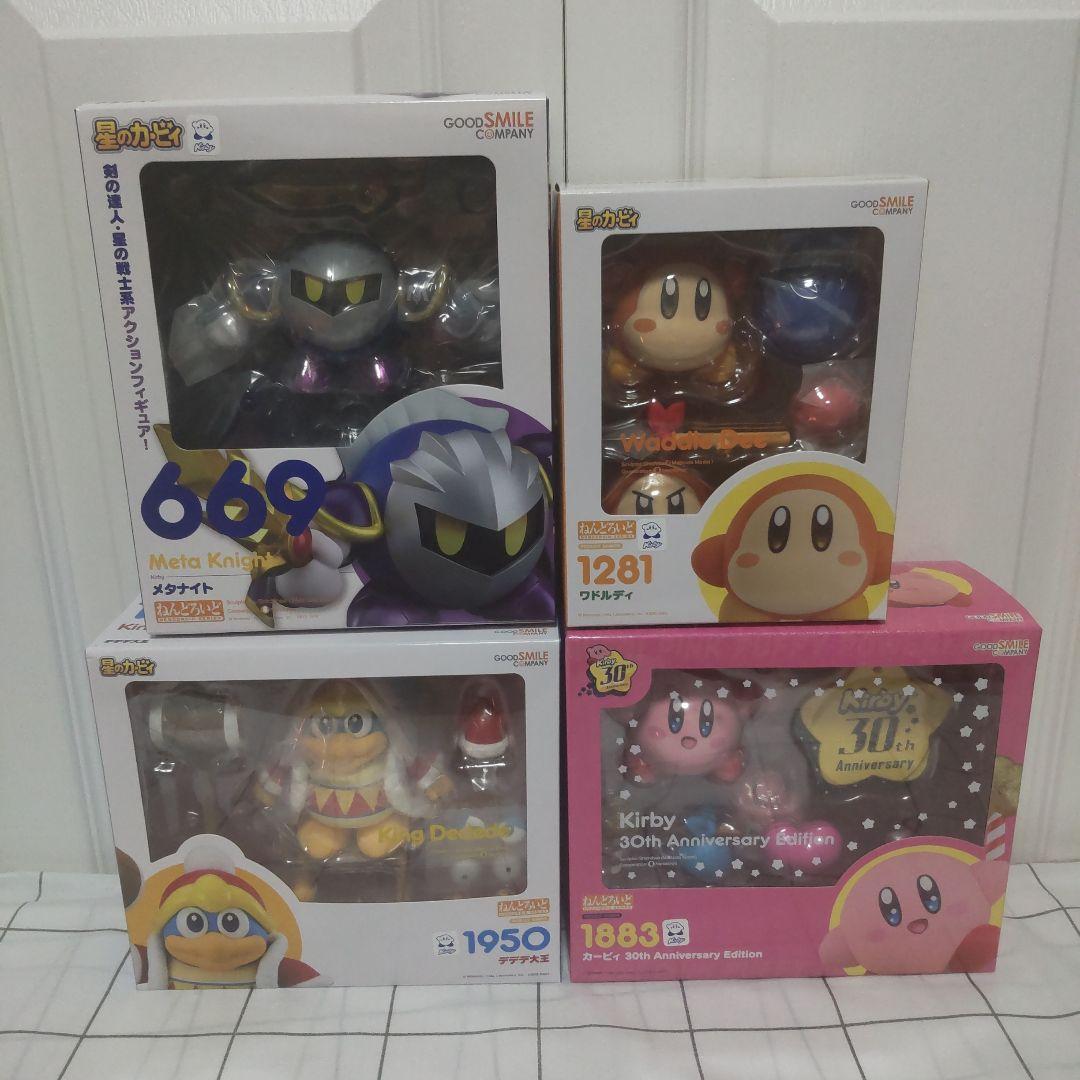 【未開封品】ねんどろいど カービィ＆メタナイト＆デデデ大王＆ワドルディ セット
