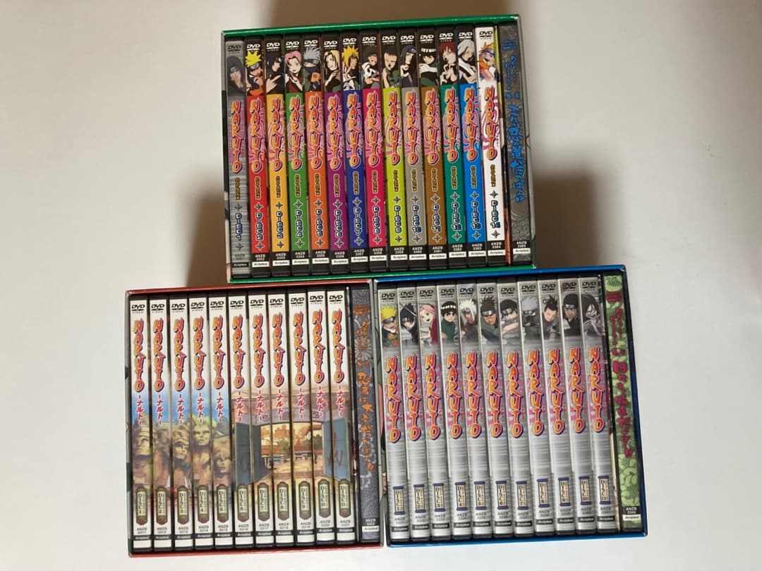 アニメ NARUTO DVD-BOX I, II, III