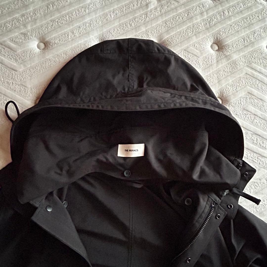 【美品】ザ・リラクス　ユナイテッドアローズ別注ドロップショルダーモッズコート34