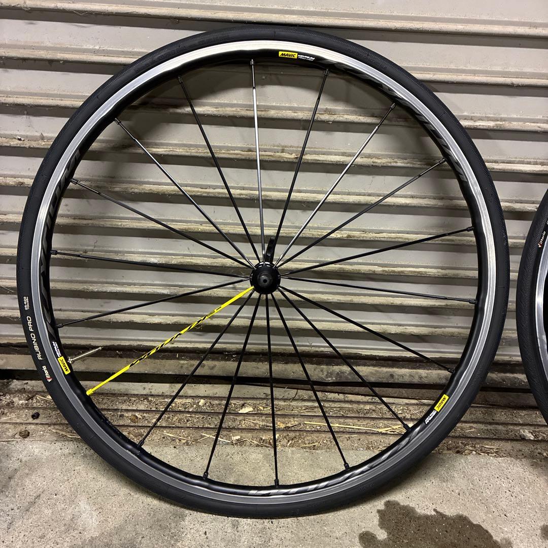 美品　マビック　キシリウムプロ　ust ロードバイク　ホイール