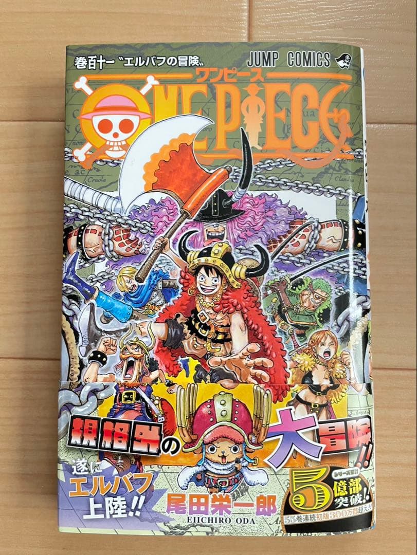 希少　1巻以外全巻初版 ONE PIECE 1〜111巻　全巻セット　ワンピース