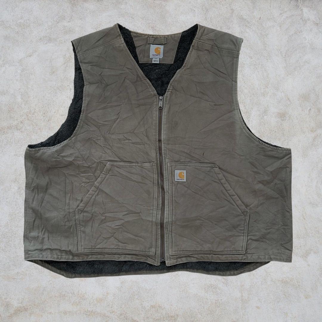 『Carhartt』カーハート　ダックベスト　ワークベスト　ジャケット　3XL