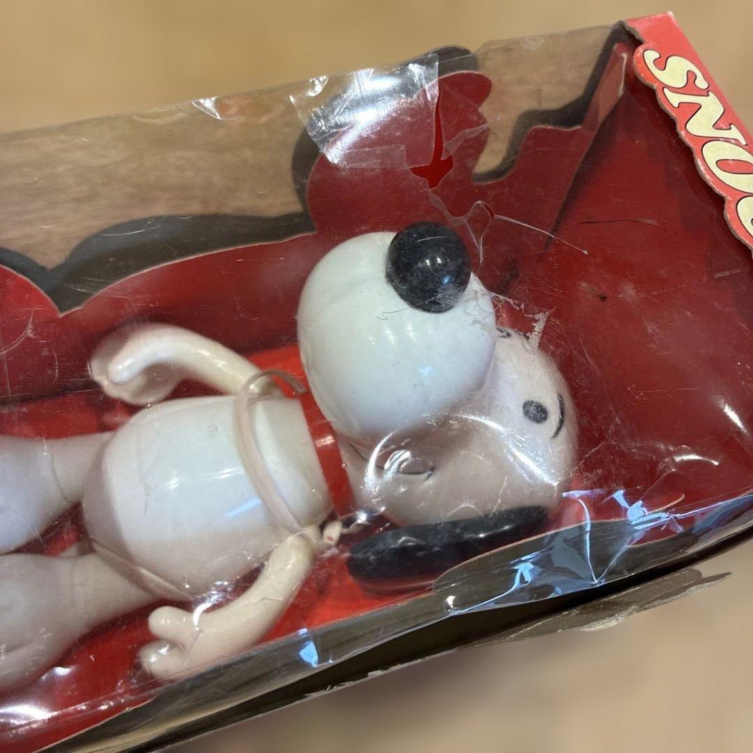 1975年　Detemined スヌーピー ソフビ　ビンテージ