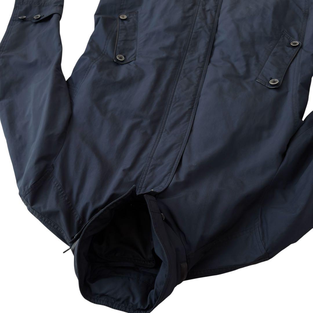 JOSEPH ABBOUD ジョセフアブード コート ネイビー L ミドル丈