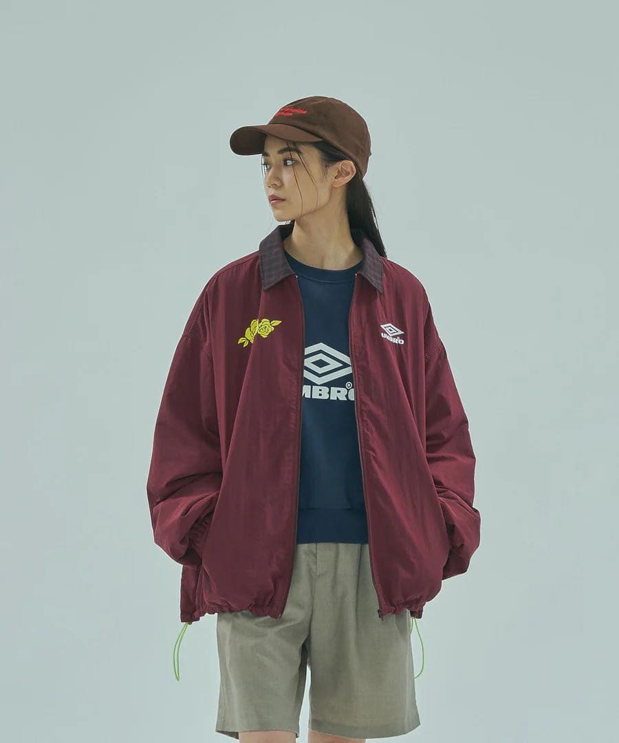 UMBRO × ROSE BUD/NYLON PUFFER JACKET