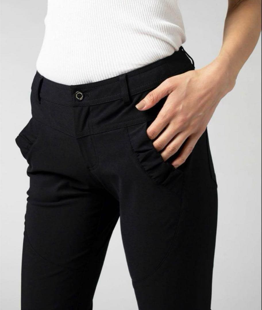 ソブ sov. ダブスタ メリルハイテンションパンツ テーパード ロールアップ