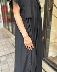 ✿　エンフォルド　2024ss　A-LINE HIDDEN ARM DRESS