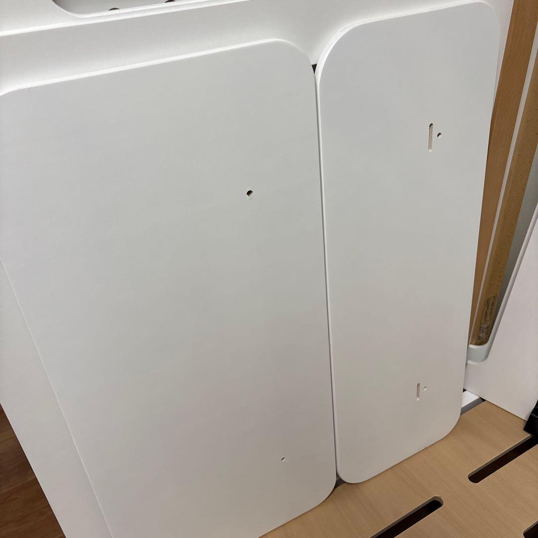 HOPPL bebed 10年使えるベビーベッド 延長ボード付