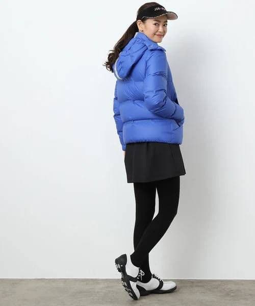 ジュン&ロペ　ストレッチナイロンダウンブルゾン