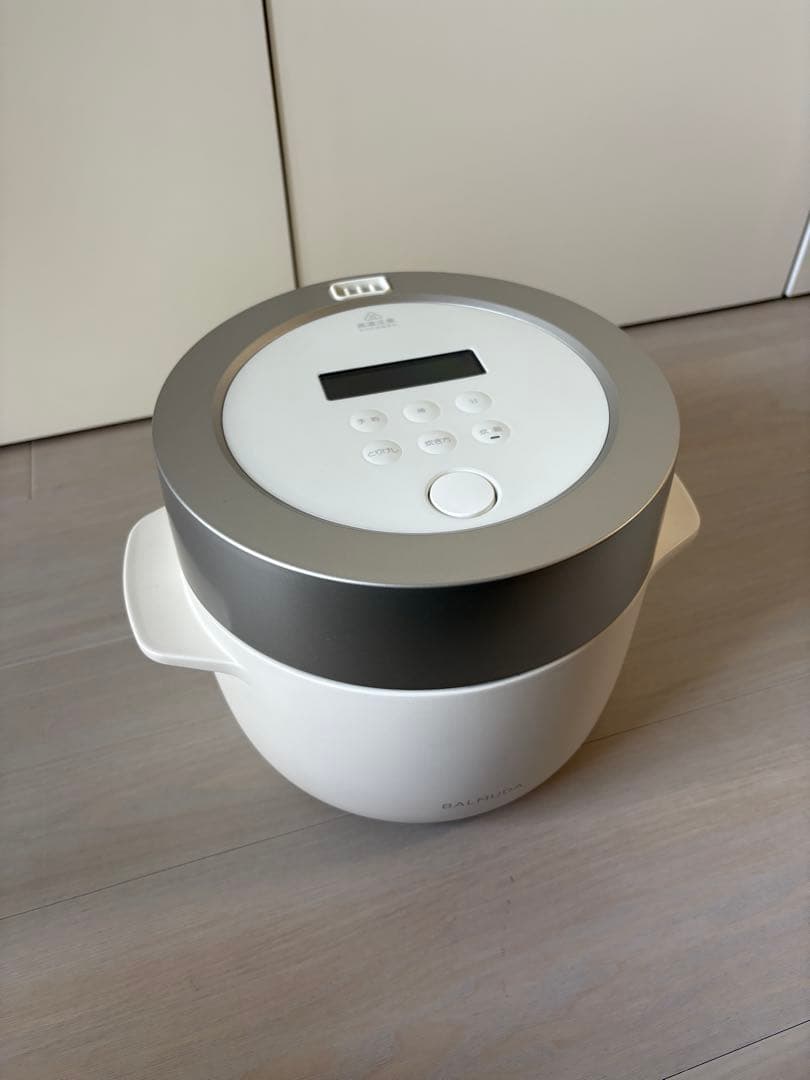 バルミューダ ザ ゴハン 3号炊き 炊飯器 K03A-WH