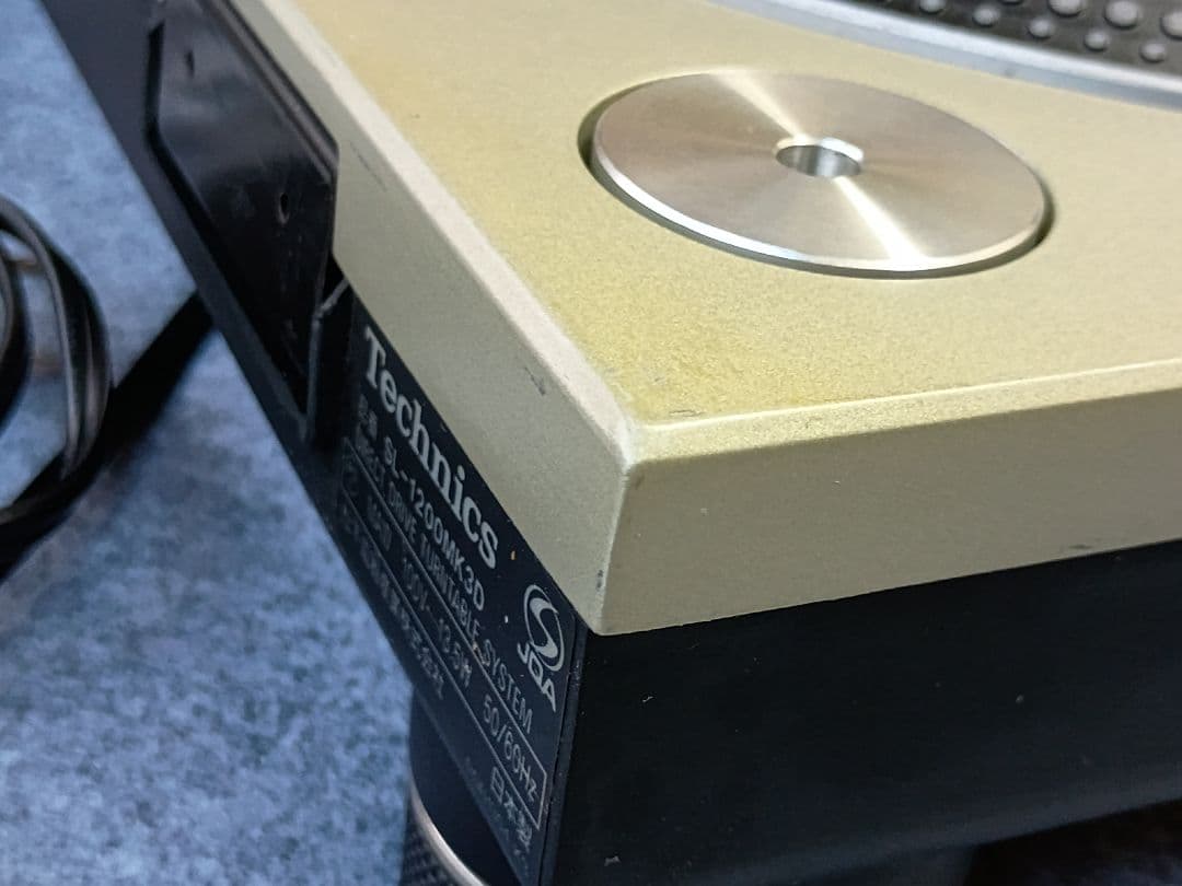 Technics SL-1200MK3D ターンテーブル カバー付き