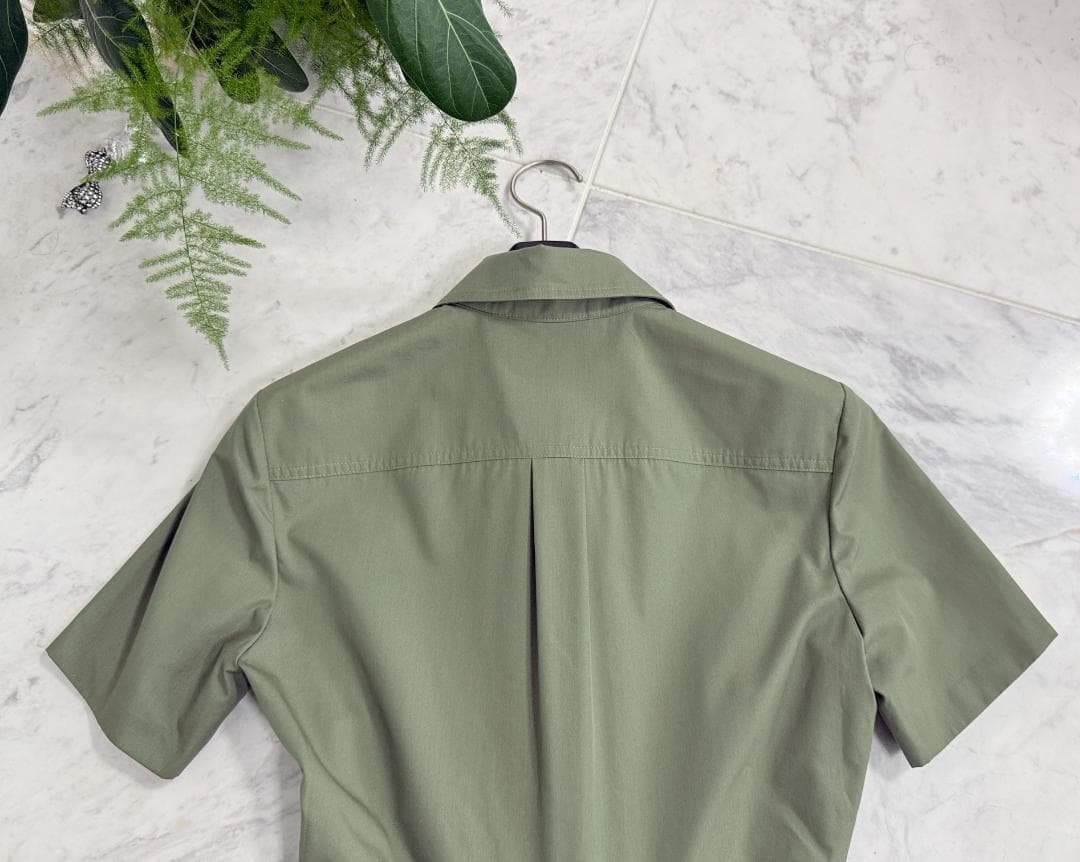 未使用★TORY BURCH ポプリンプリーツシャツドレス 2