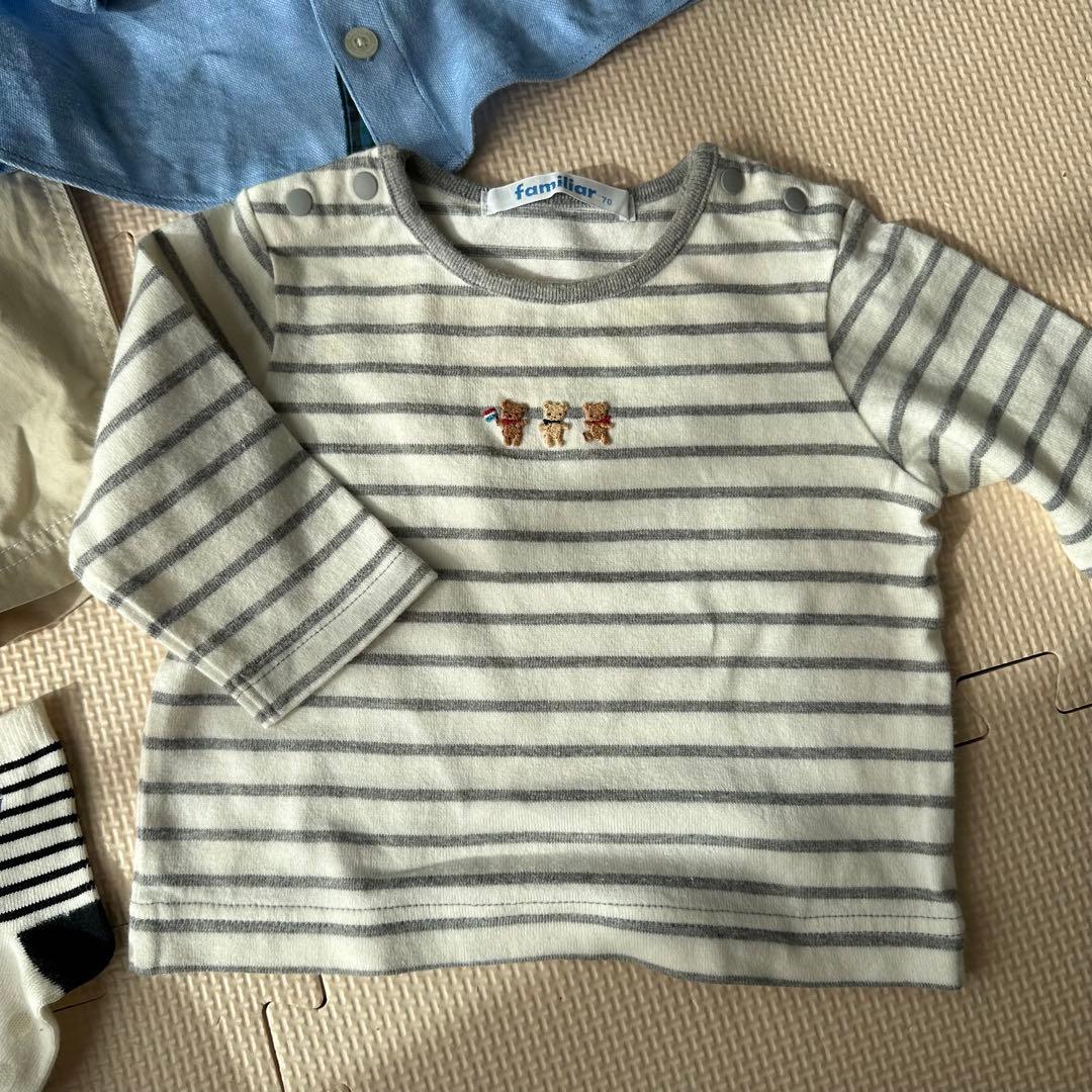 カリーナ　familiar ベビー服 70cm 6点おまとめ