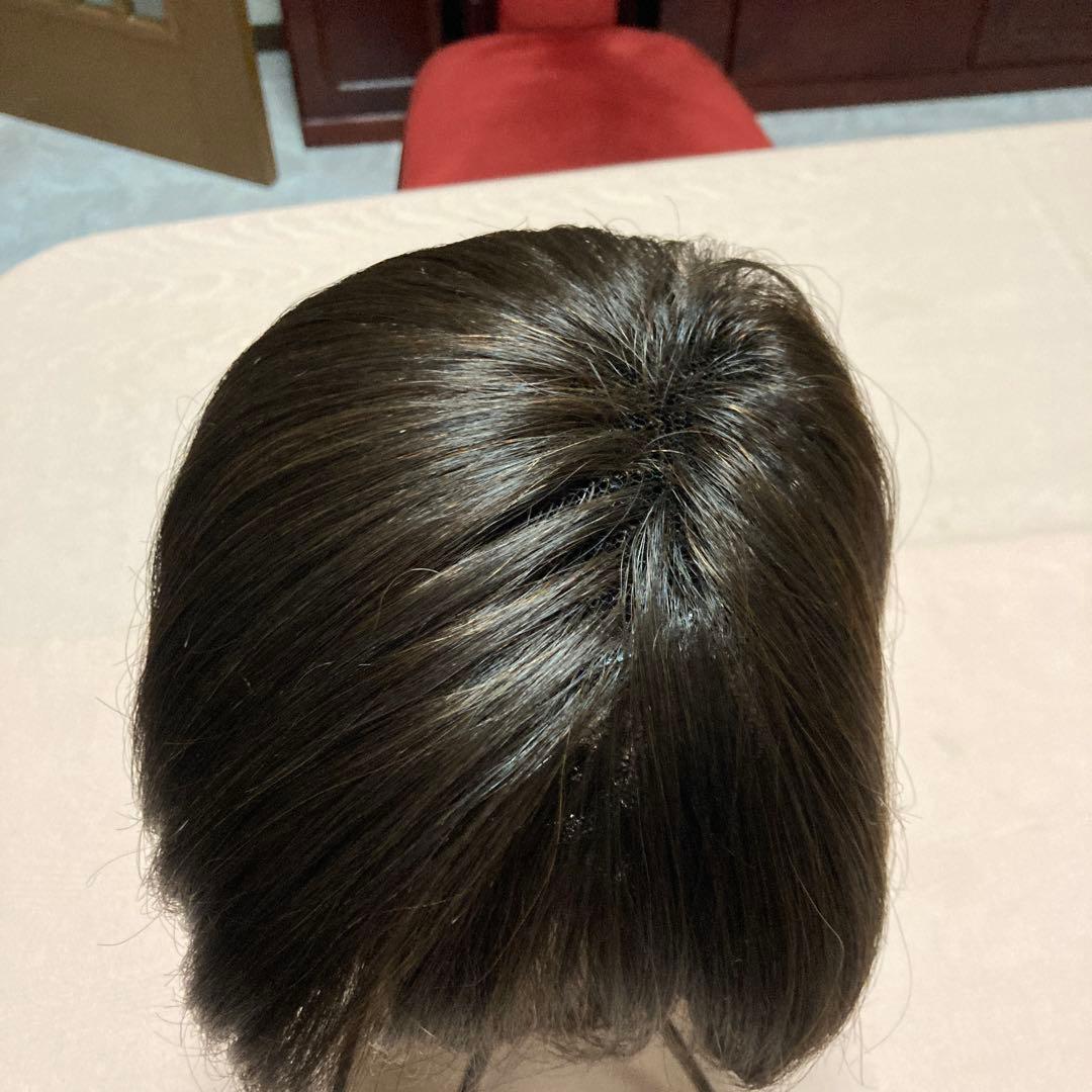 ダークブラウンショートウィッグ スワニーホォンティーヌVALAN