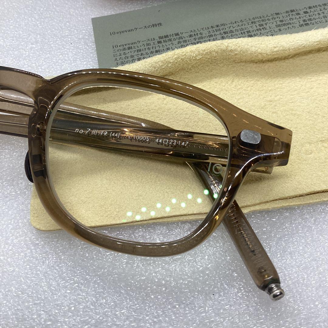 ■10 eyevan ●no.7 Ⅲ ■FR 【44size】■c.1000s