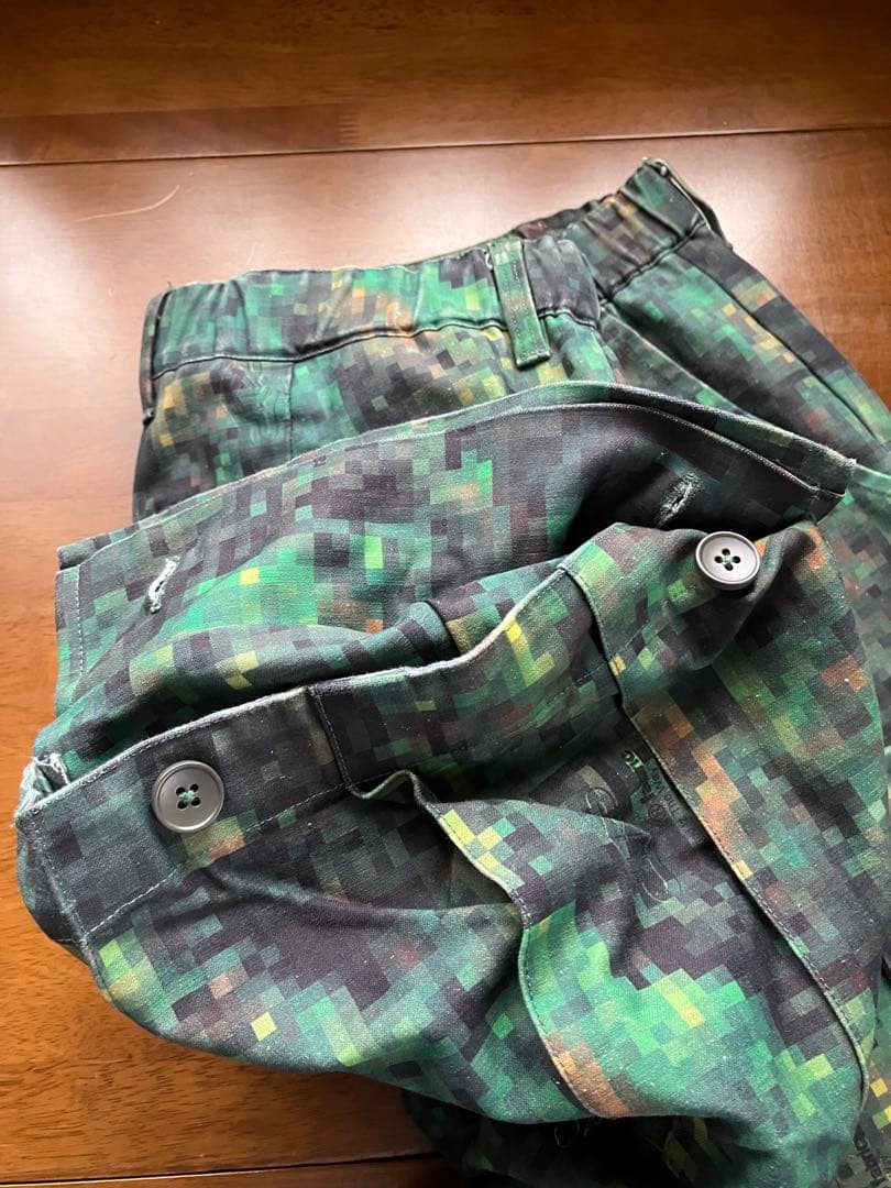 APPLEBUM ピクセルカモ カーゴパンツ L