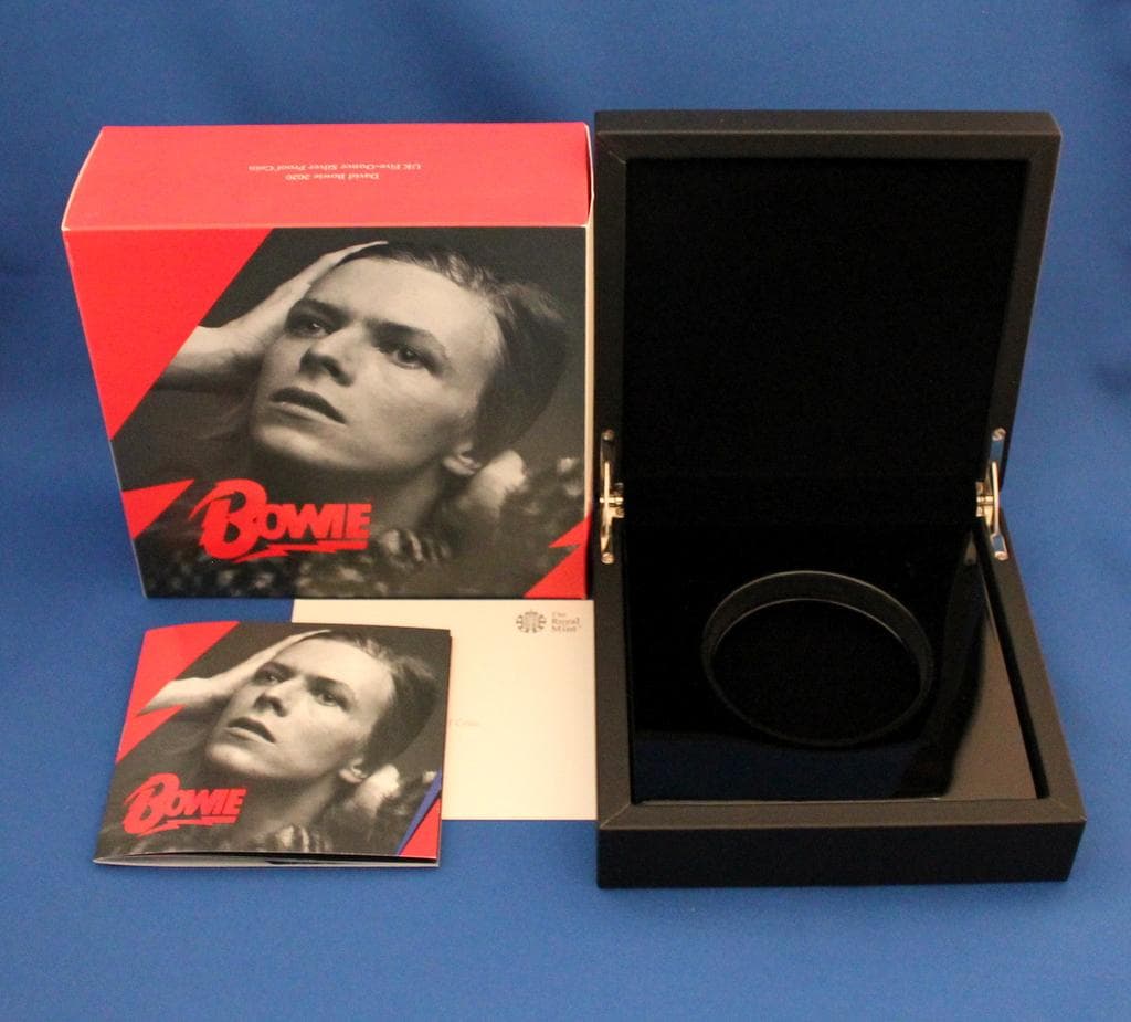 2020年ミュージックレジェンズ デビッド ボウイ 5oz NGC PF70UC