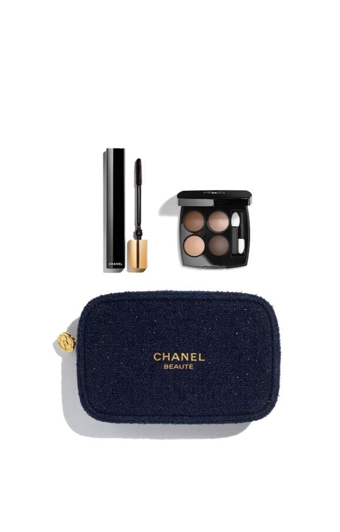 【新品未使用】CHANEL 2025 ホリデーアイシャドウ ＆ マスカラ セット