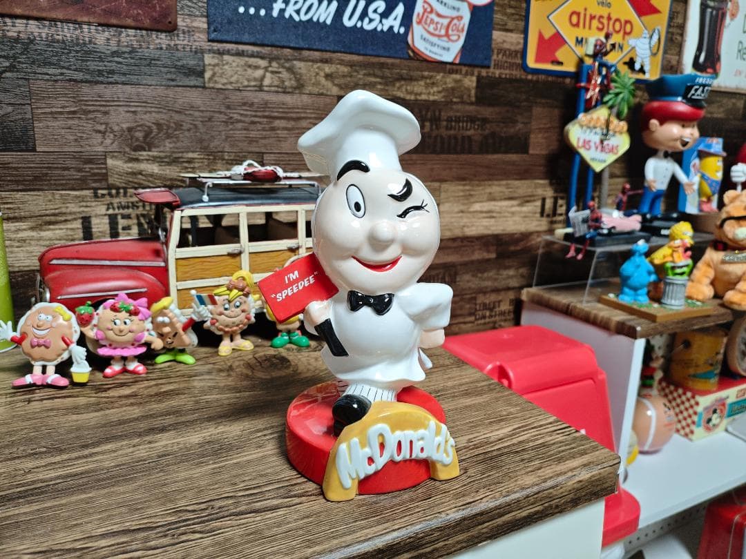 【希少】マクドナルド スピーディー バンク 貯金箱 2000年製