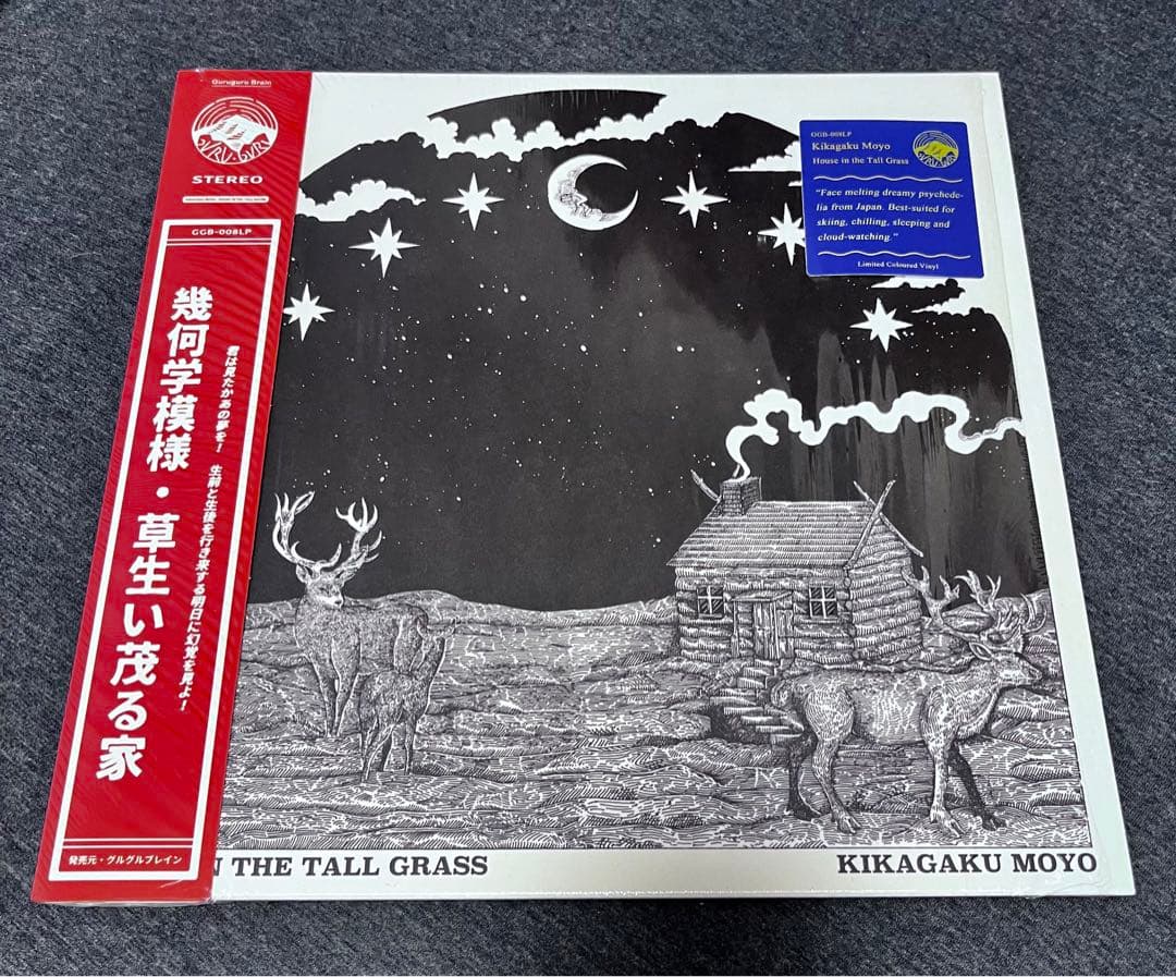 幾何学模様レコード　7枚セット