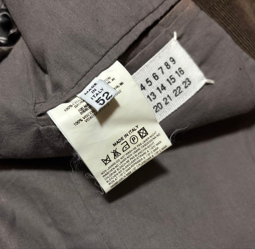 2002AW マルタン マルジェラ 本人期 コーデュロイジャケット 52