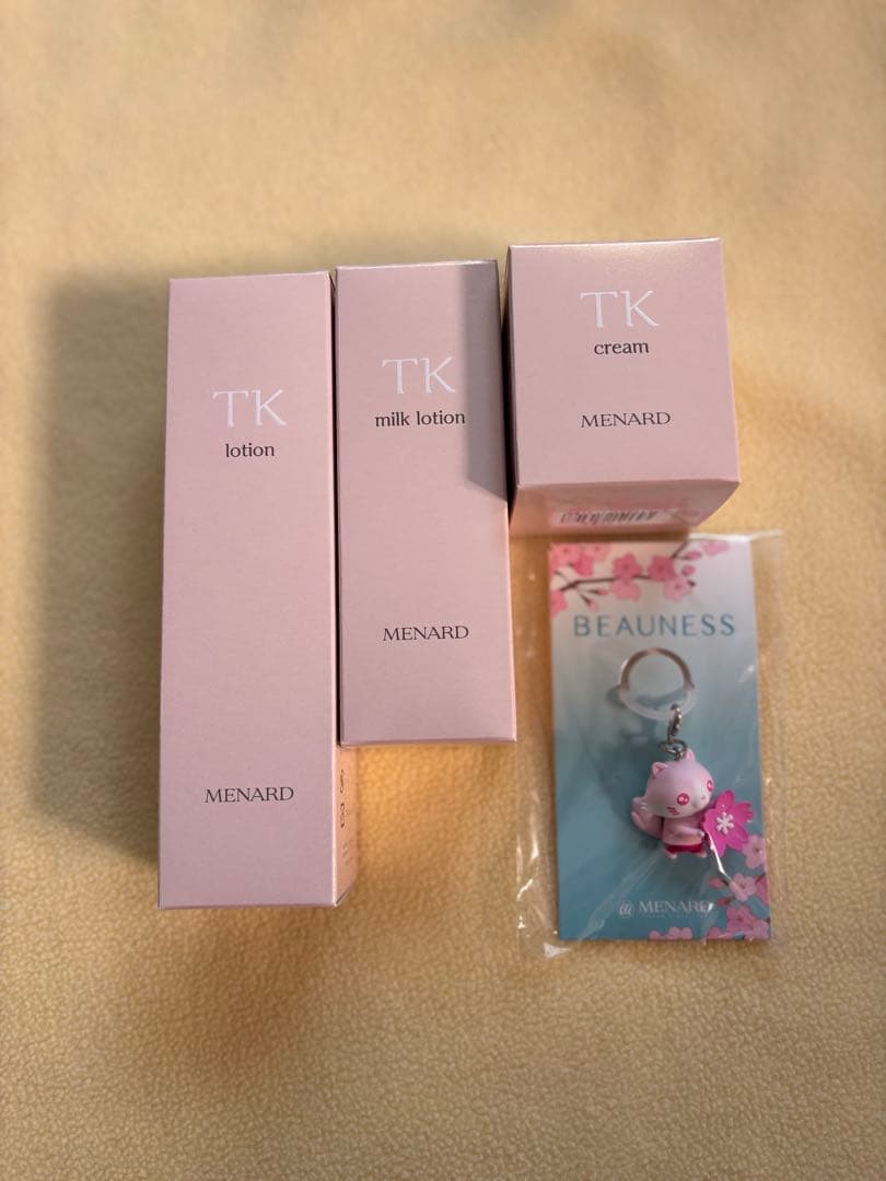 メナードおまけ付き新TK ローション・ミルクローション、クリーム