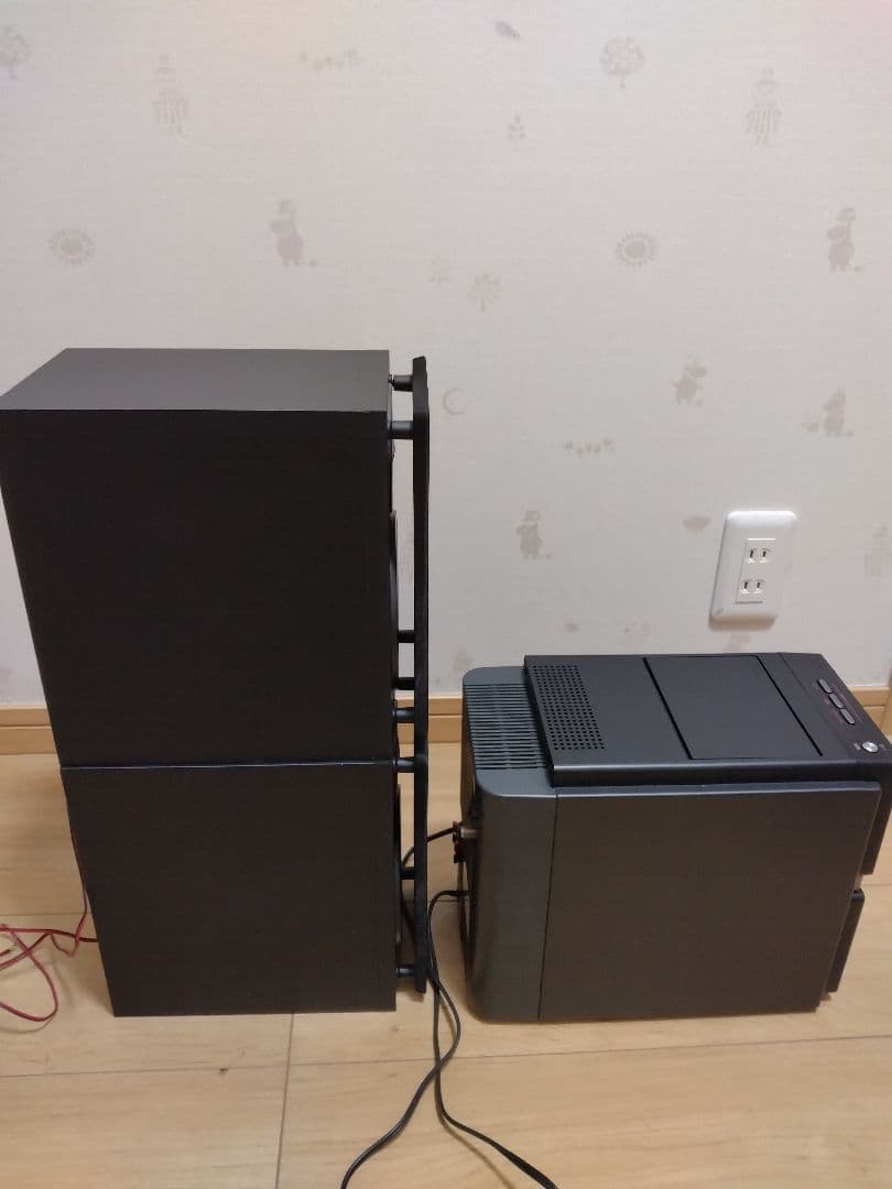 ⑤美品SONY CD・MD・カセットデッキ コンポ cmt-m35wm ソニー