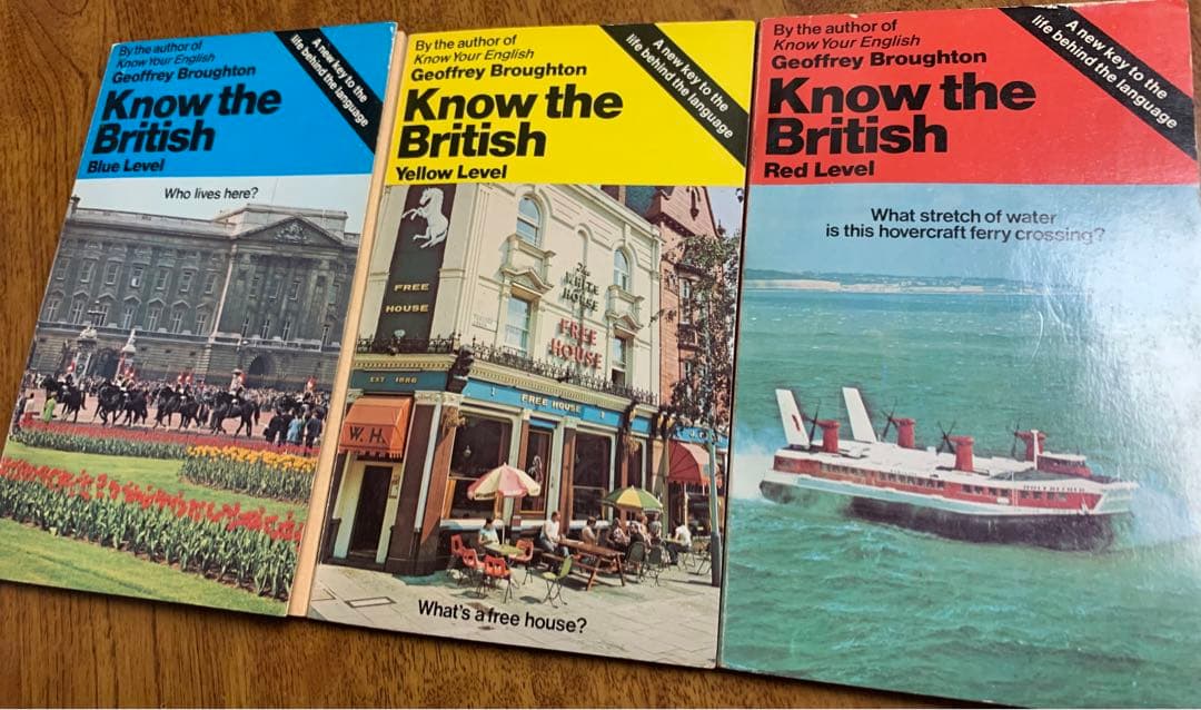 Know the British 三段階で英国を知る三冊1977年初版本