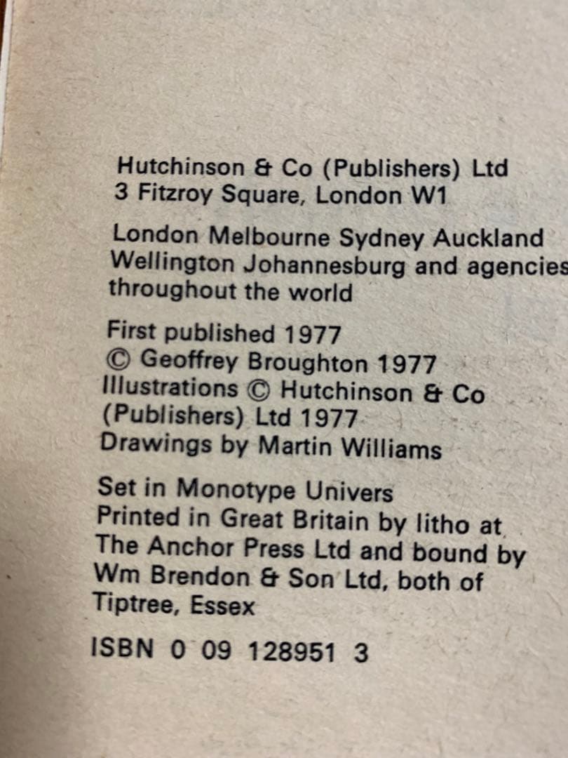 Know the British 三段階で英国を知る三冊1977年初版本