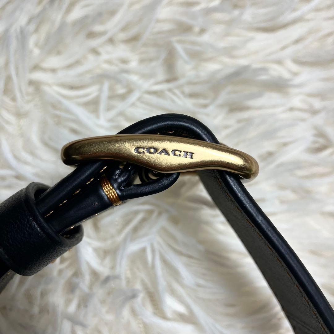 【未使用級】 COACH ローグ25 2way ブラック CI767