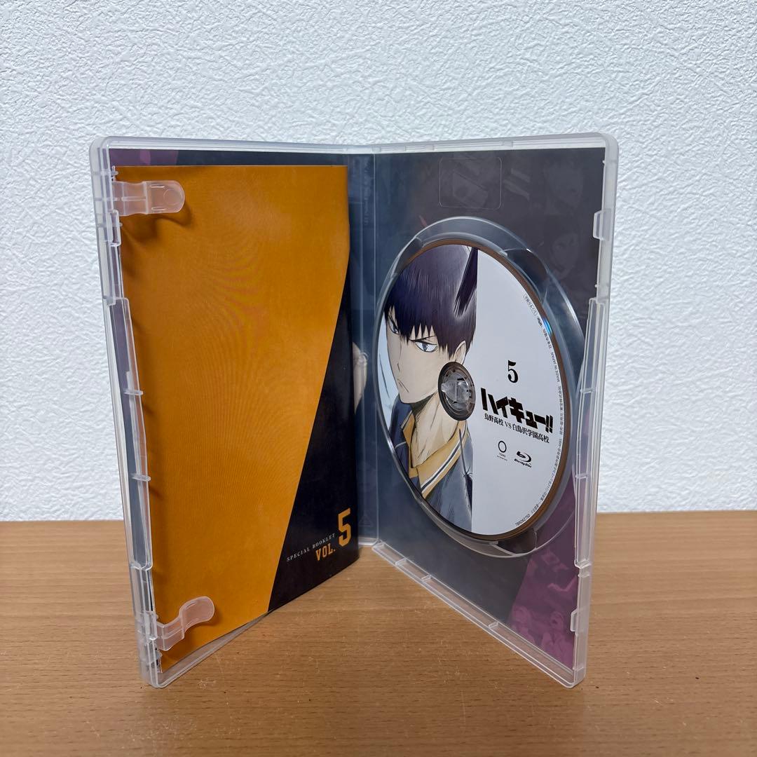 ハイキュー!!烏野高校vs白鳥沢学園高校 Blu-ray 全5巻セット BOX付